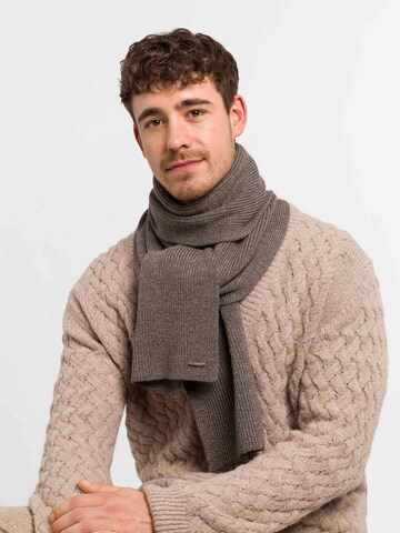 bugatti Schal in Grau