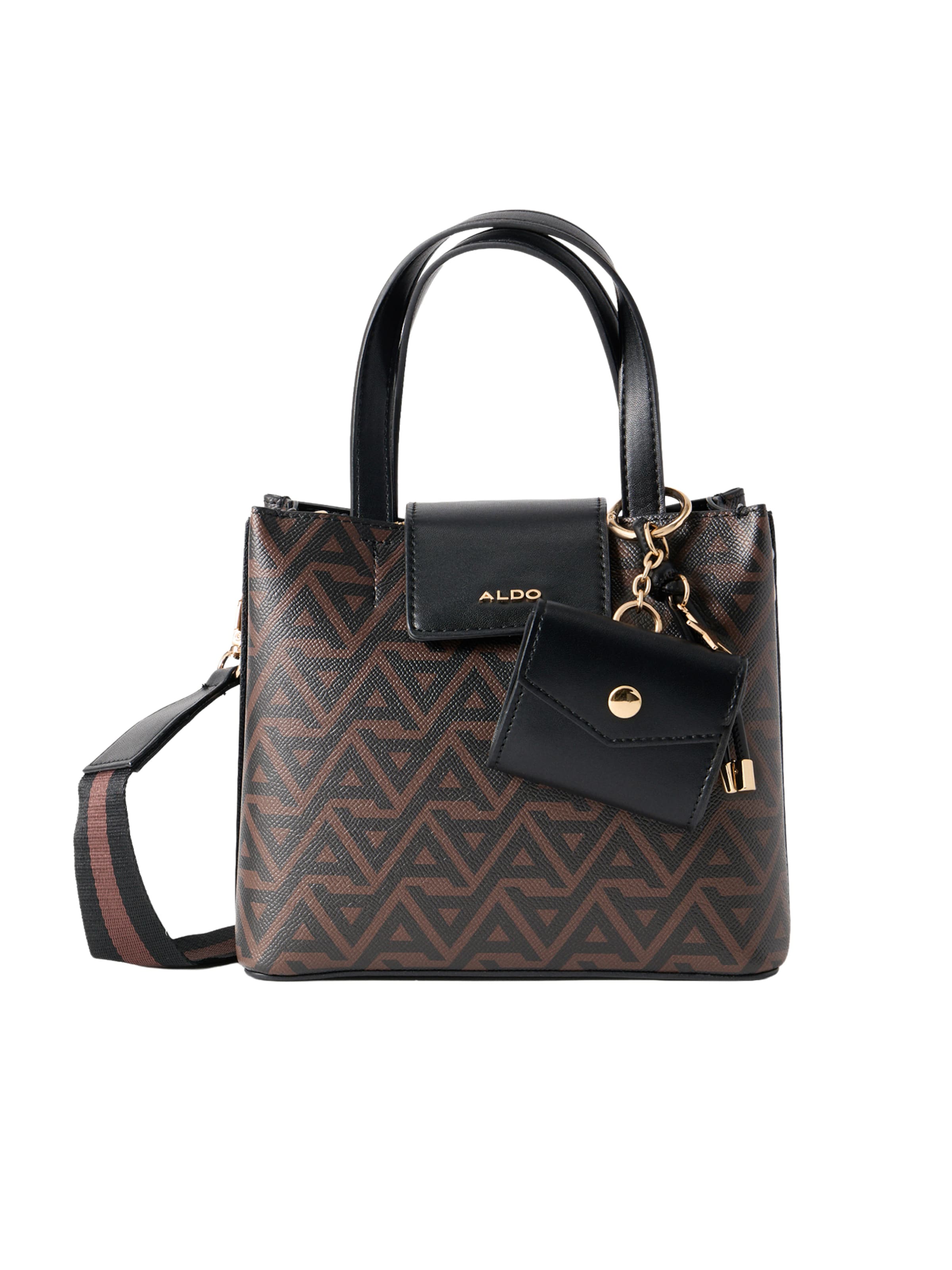Borsa a mano 'CALIORA' ALDO di colore marrone / nero, Visualizzazione prodotti