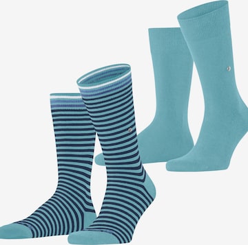 BURLINGTON Socks 'Everyday Stripe 2-Pack' in Blue: front