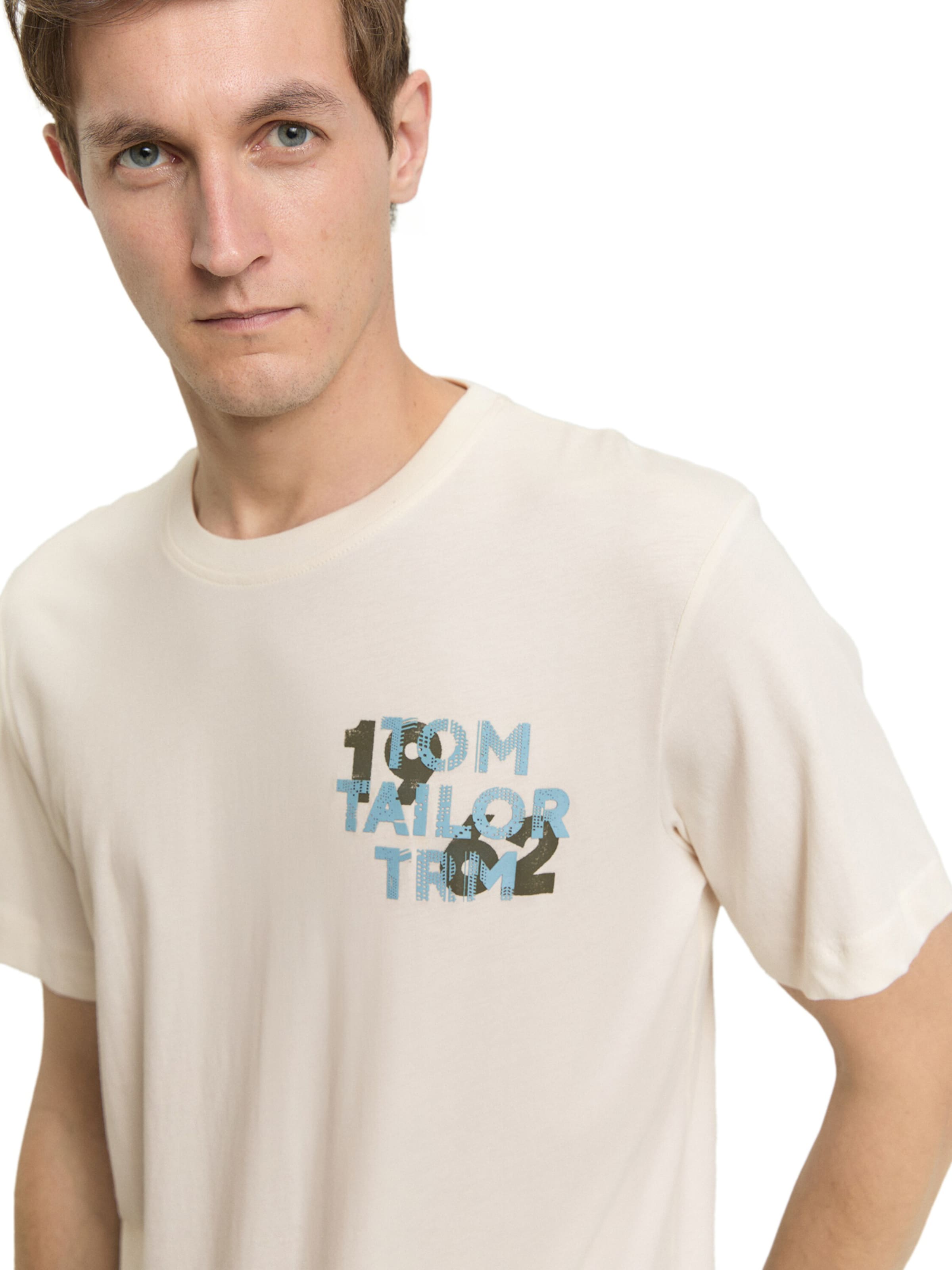 TOM TAILOR Футболка в Белый