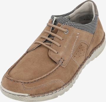 JOSEF SEIBEL Athletic Lace-Up Shoes 'Wilson' in Brown