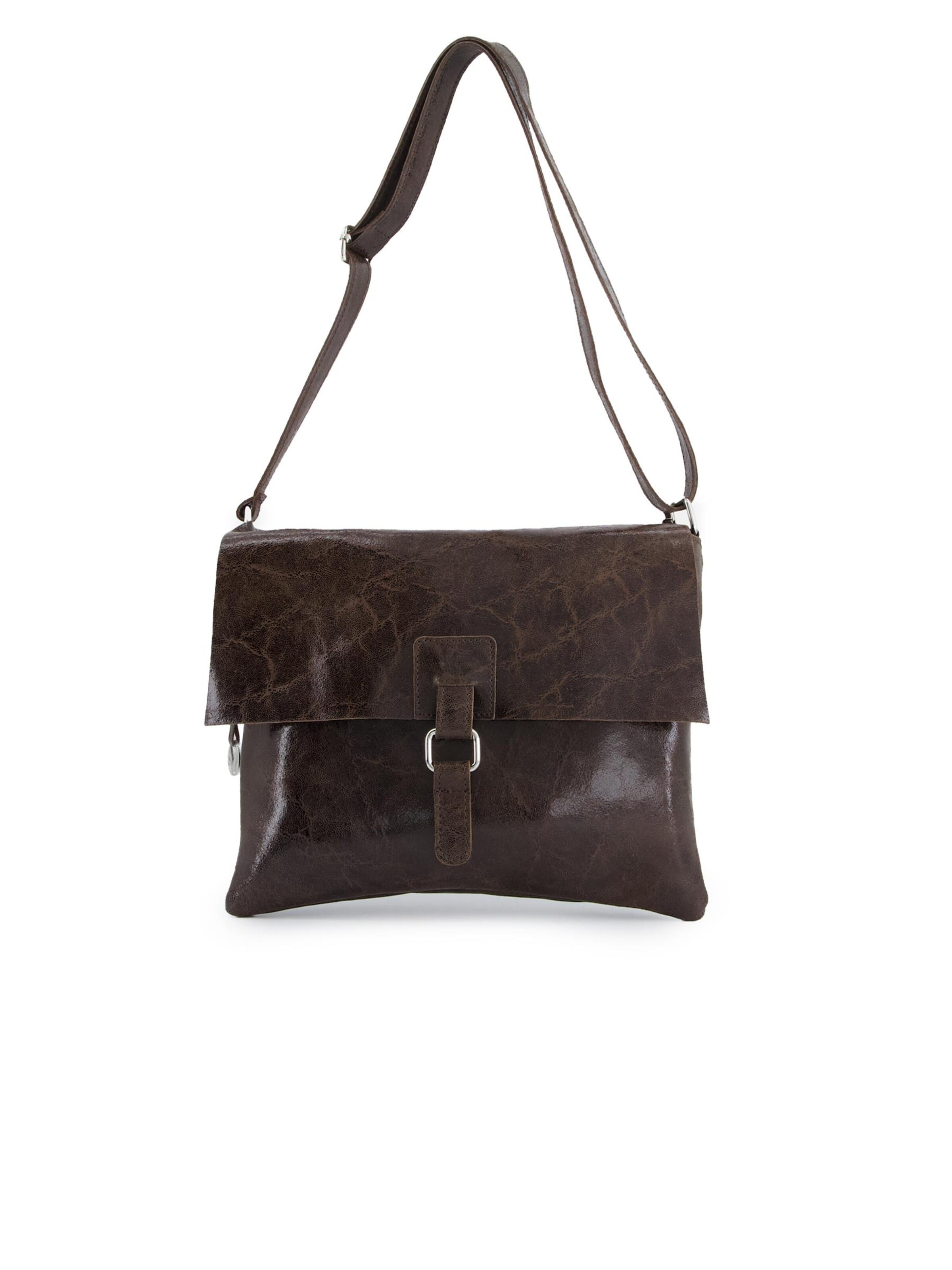 VENEZIA Crossbody Bag 'Venezia' in Brown: front