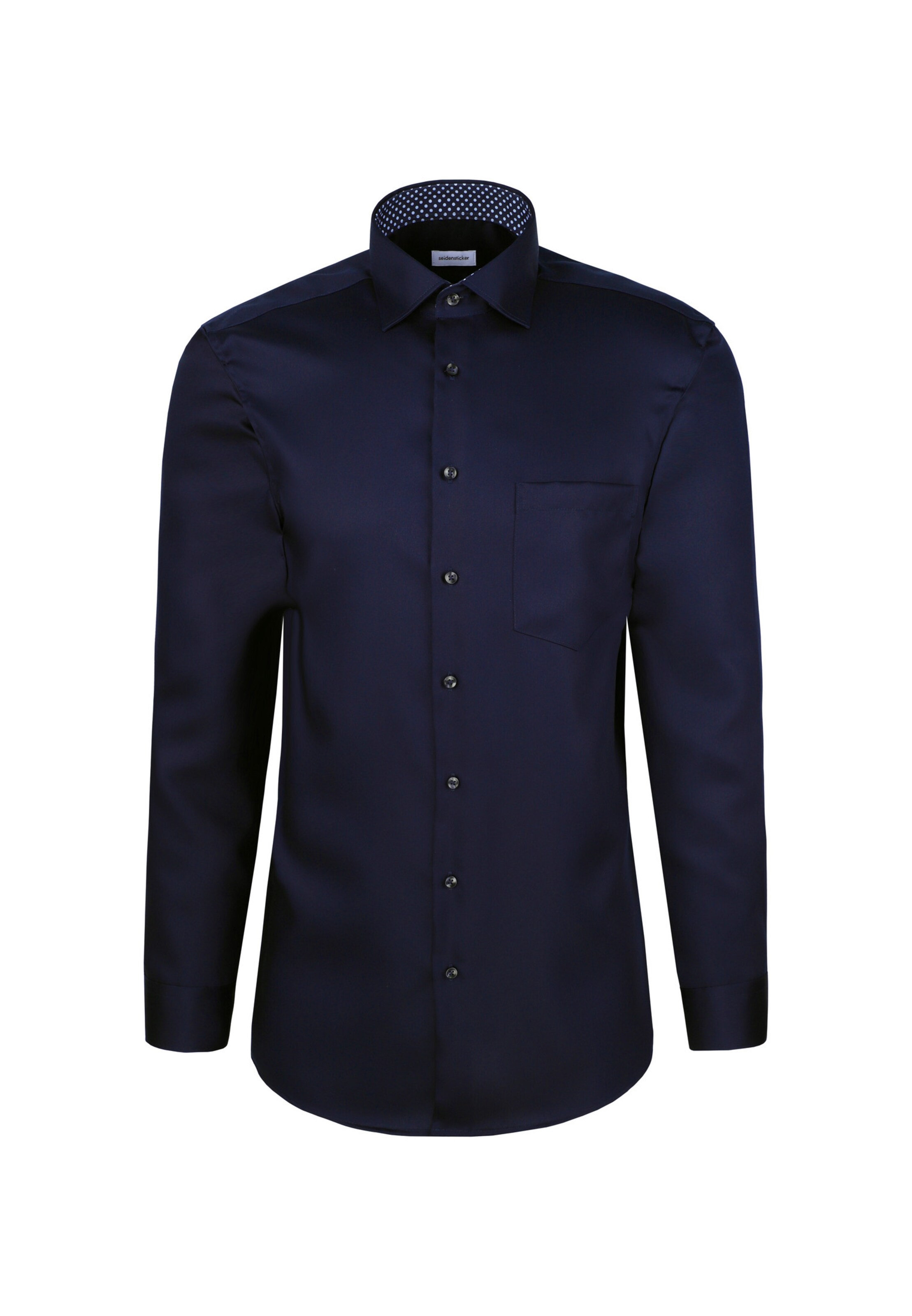 SEIDENSTICKER Regular fit Business shirt in Blue: front