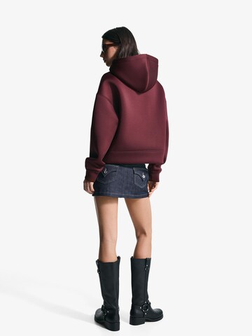 Bershka Jopa na zadrgo | rdeča barva