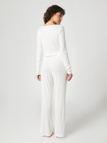 florence by mills exclusive for ABOUT YOU Пижама 'Suki' в Белый