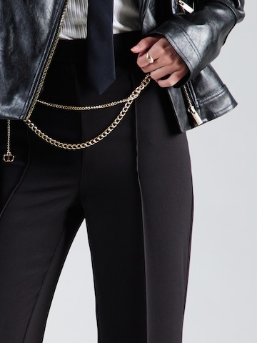 Twinset regular Παντελόνι σε μαύρο