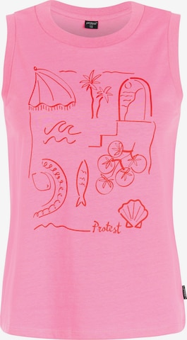 PROTEST Top 'PRTAnother' in Pink: front