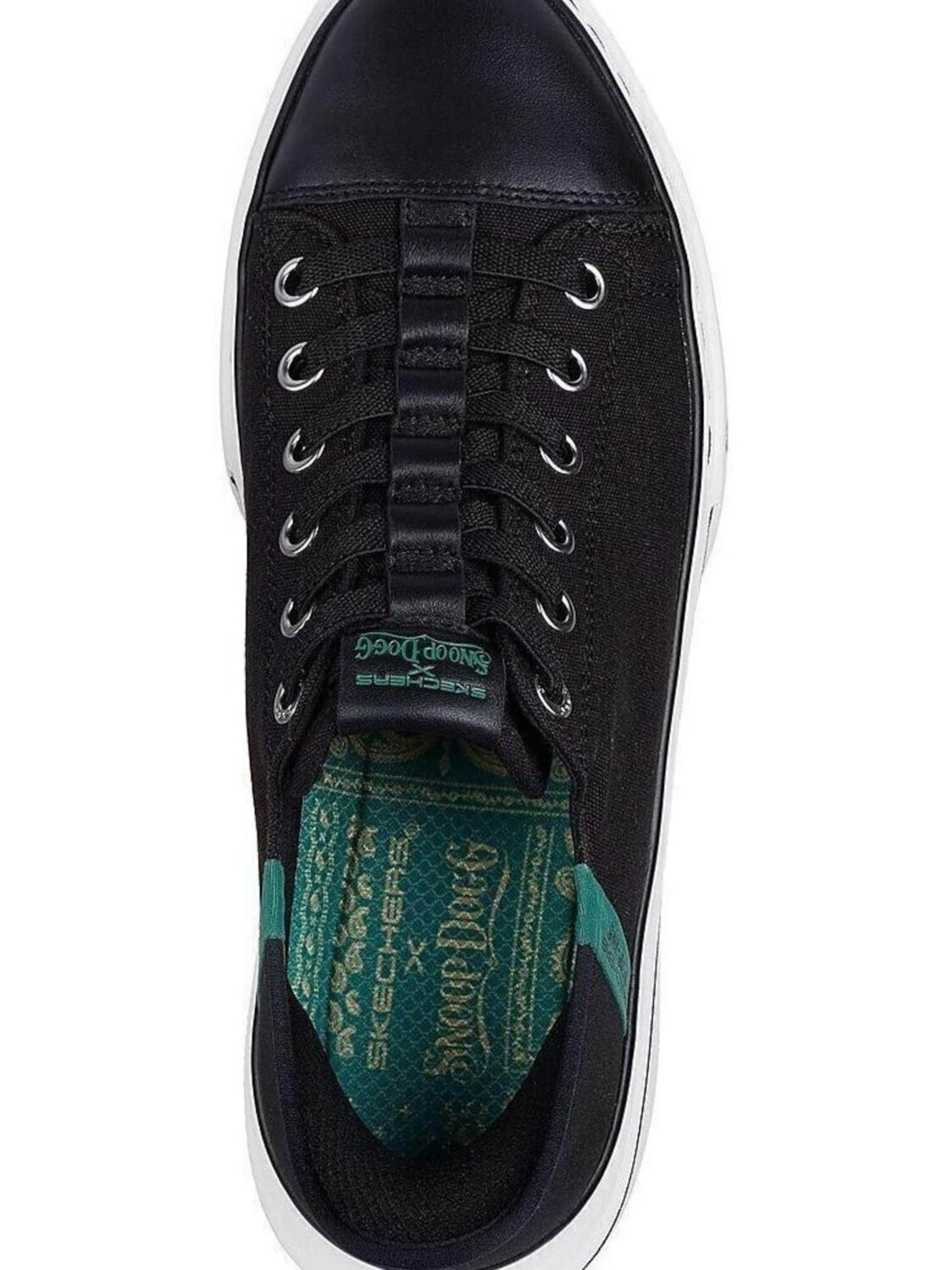 SKECHERS Sportschoen 'Skechers Snoop One-low Dogg C' in Zwart