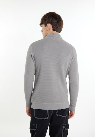 Vestes en maille MO en gris