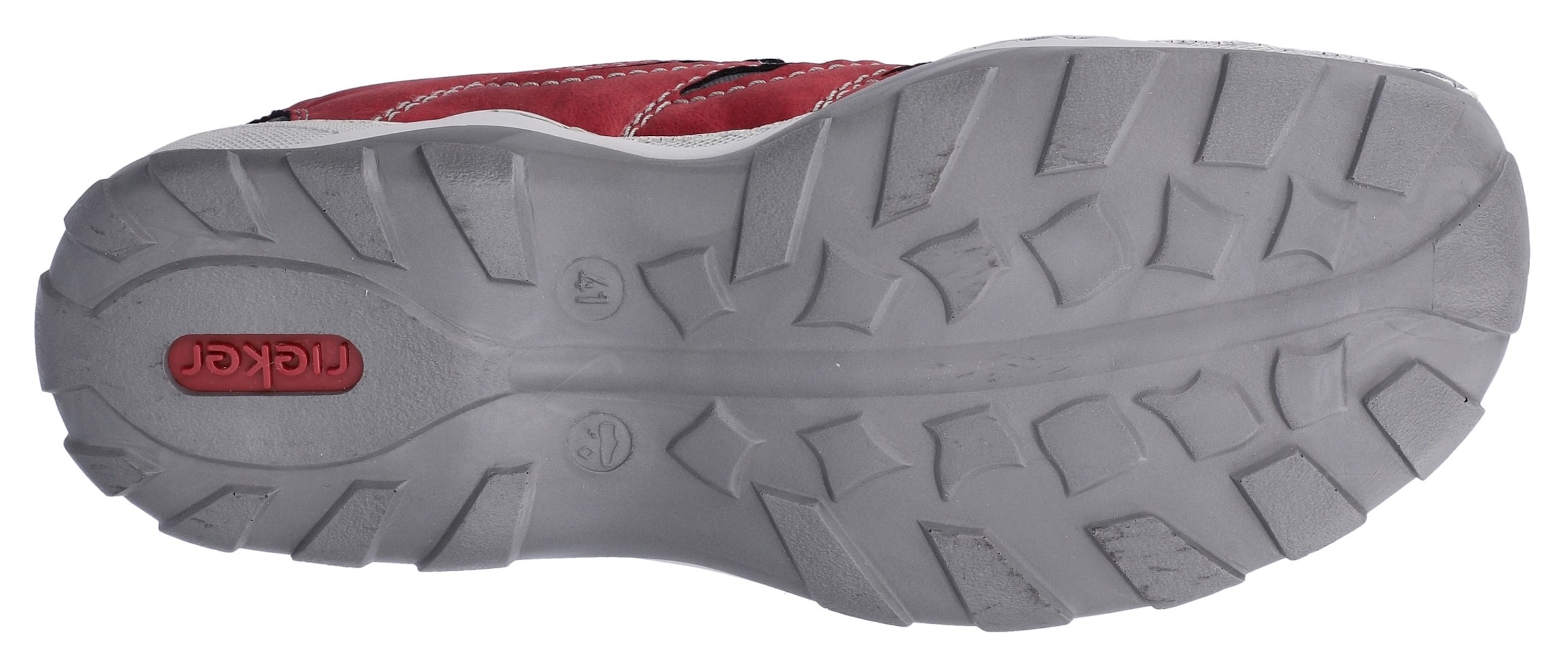 Chaussure de sport à lacets 'Oilybuk' Rieker en gris