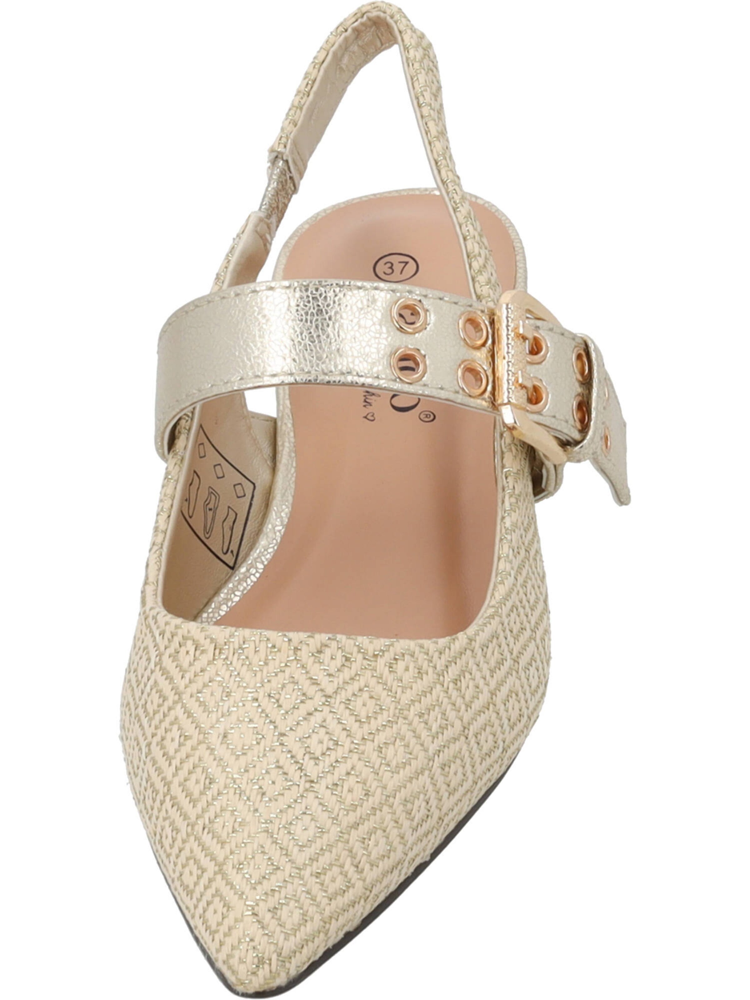 Sandales à lanières 'Isdris by Sila Sahin' Palado by Sila Sahin en or