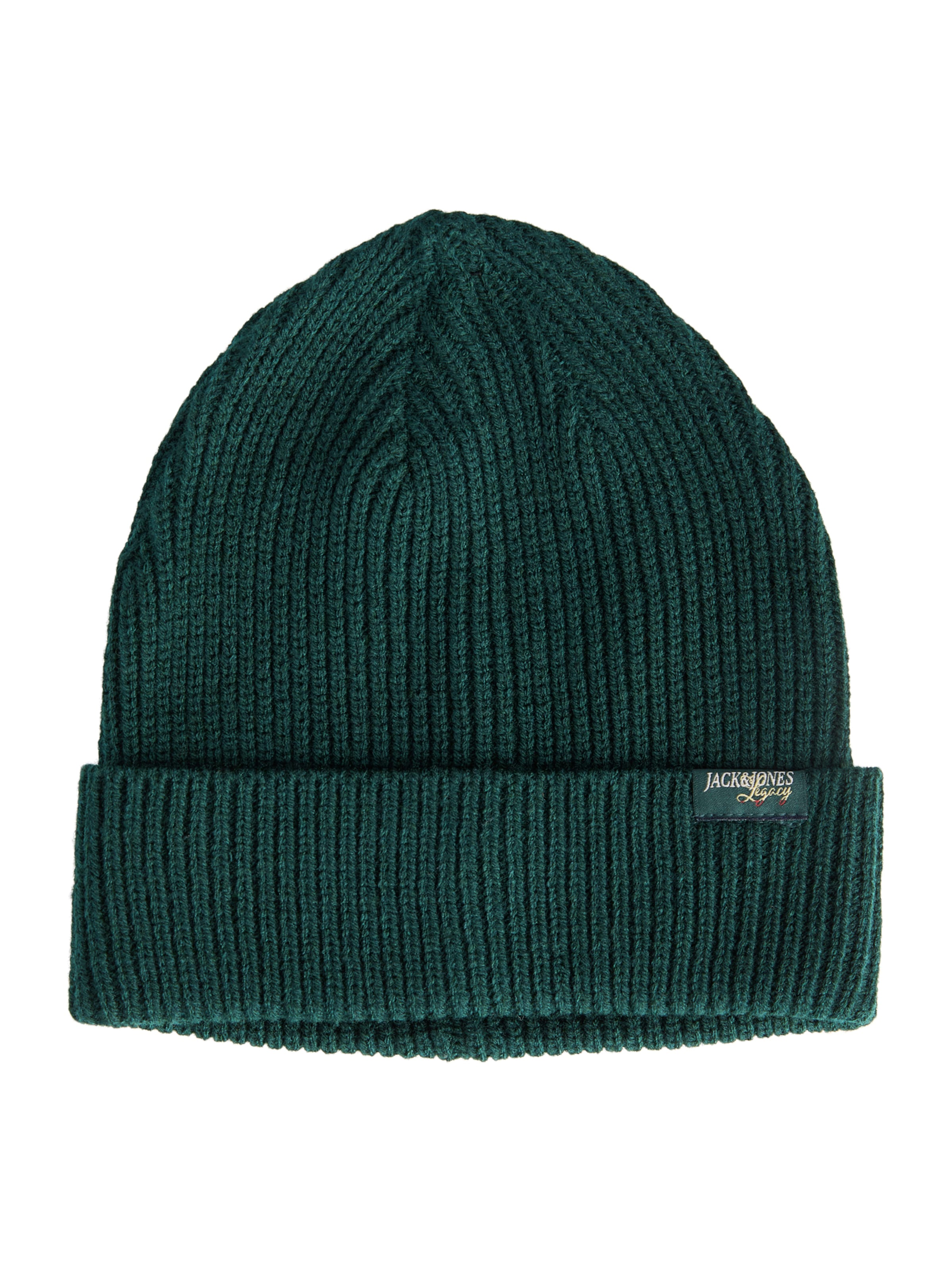 Jack & Jones Junior Σκούφος 'JACJADE' σε πράσινο: μπροστά