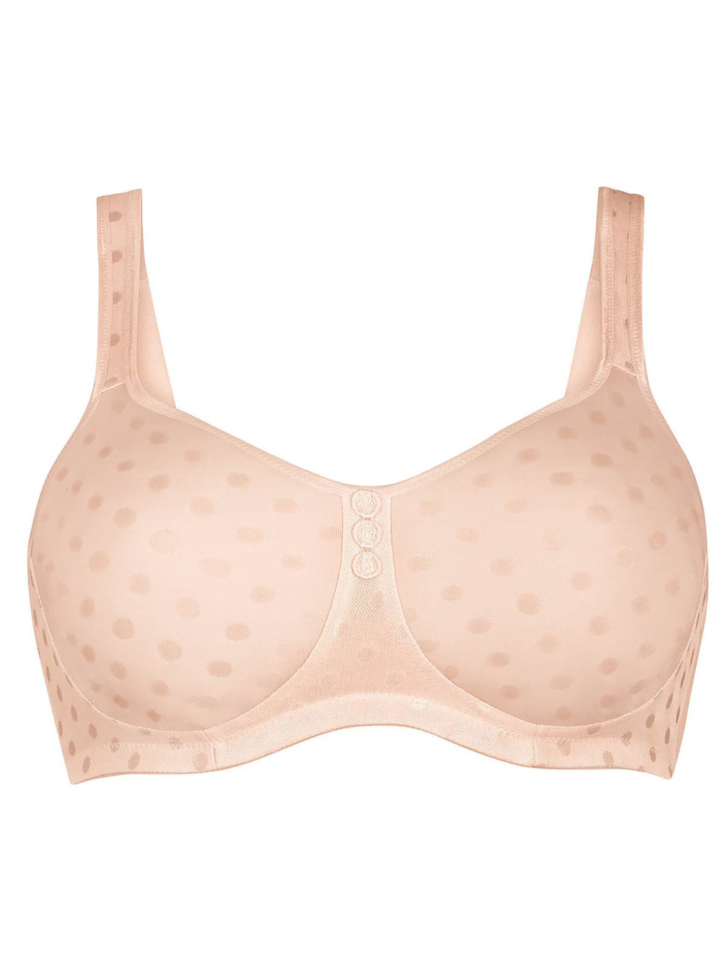 ANITA Minimiser Bra 'Airita' in Pink: front