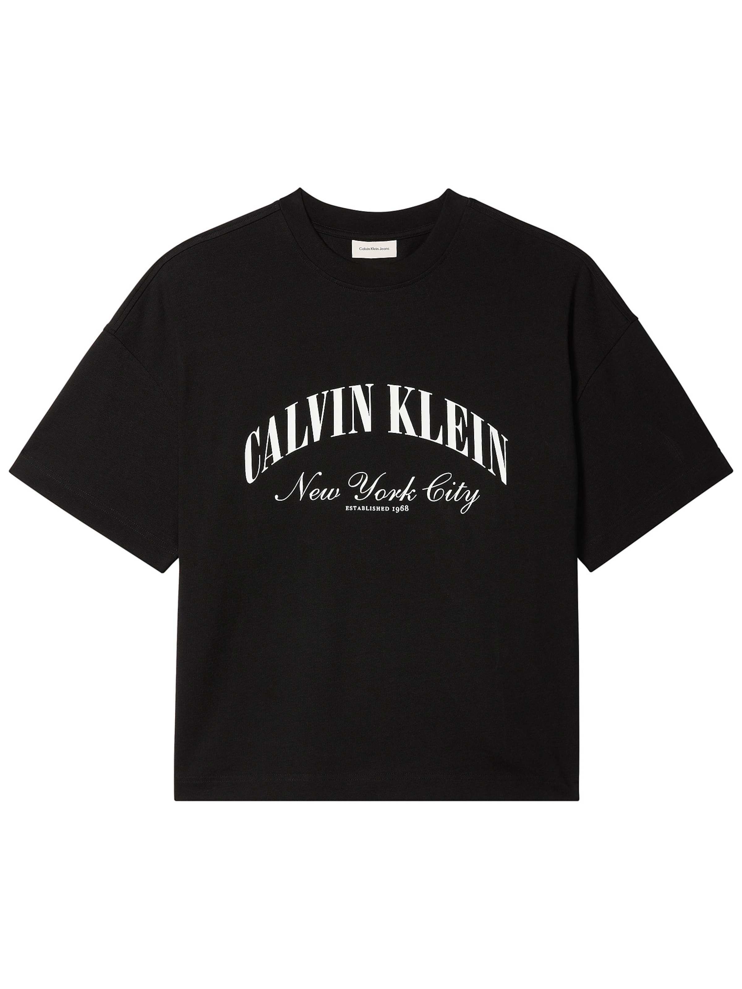 Calvin Klein Jeans Shirt in Schwarz: Vorderseite