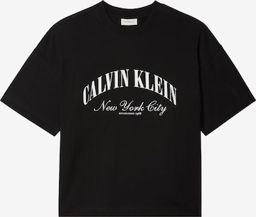 Calvin Klein Jeans Shirt in Schwarz: Vorderseite