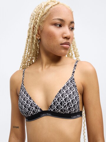 Triangle Hauts de bikini Calvin Klein Swimwear en noir