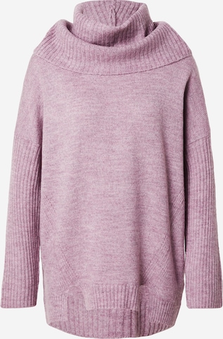 purpurinė ABOUT YOU Megztinis: priekis