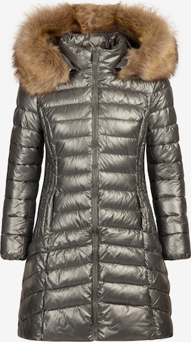 APART Winter Jacket in Silver: front
