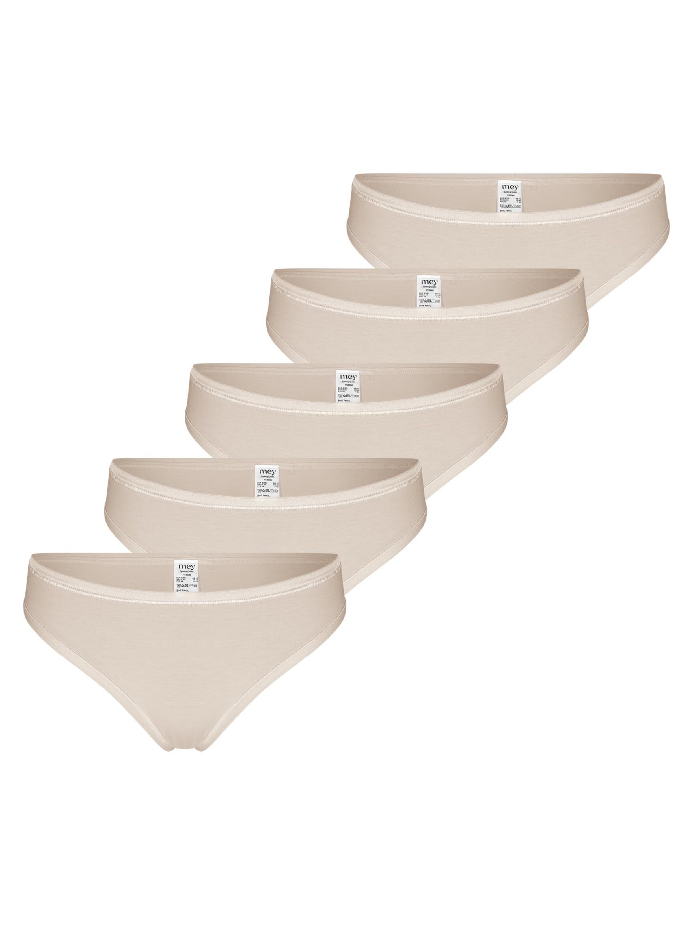 Mey Thong 'Modal Pure' in Beige: front