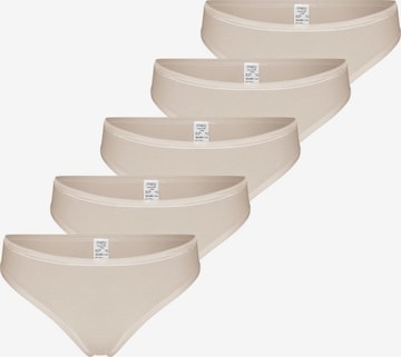 Mey Thong 'Modal Pure' in Beige: front