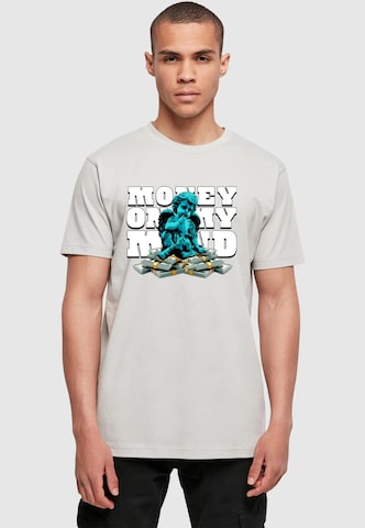 Mister Tee Póló 'Money On My Mind' - szürke: elől