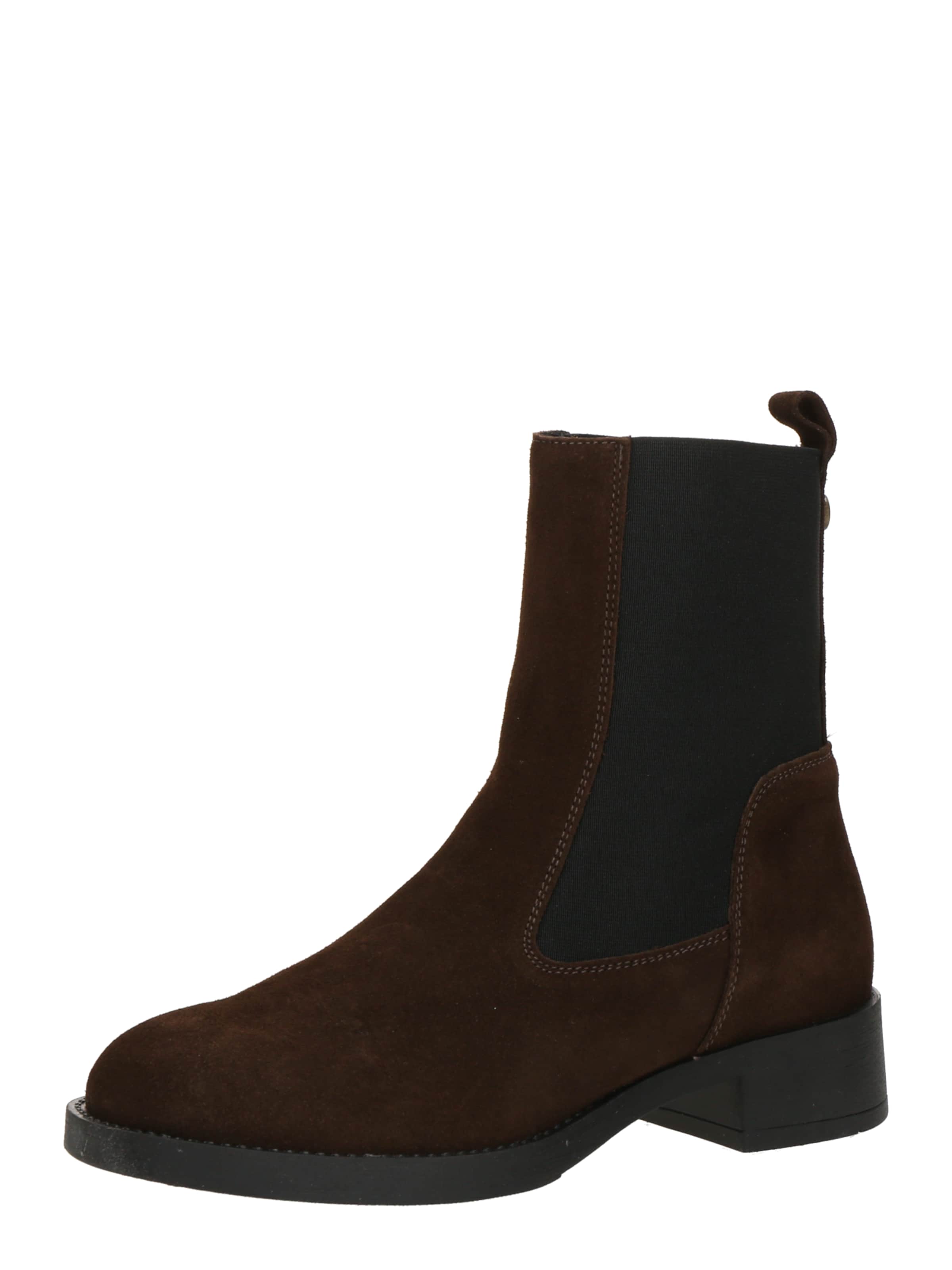 STEVE MADDEN Chelsea boots 'Zaida' in Brown: front