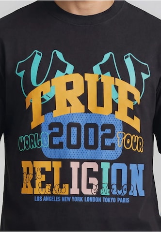 True Religion Shirt 'University' in Zwart