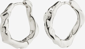 Boucles d'oreilles 'Anne' Pilgrim en argent : devant