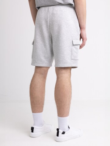 BIG STAR Regular Cargo trousers 'Mandos' in Grey