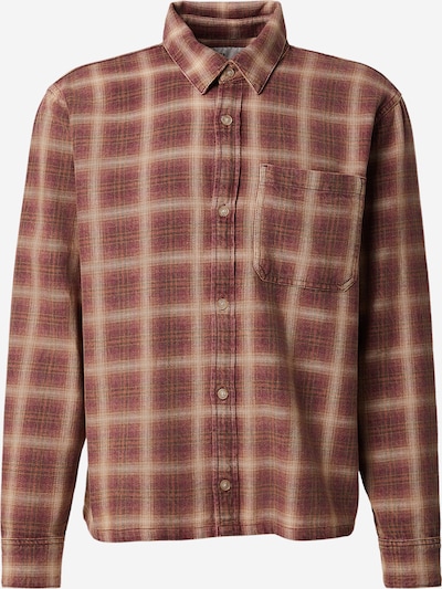 HOLLISTER Košulja u svijetlobež / čokolada / hrđavo smeđa / boja vina, Pregled proizvoda