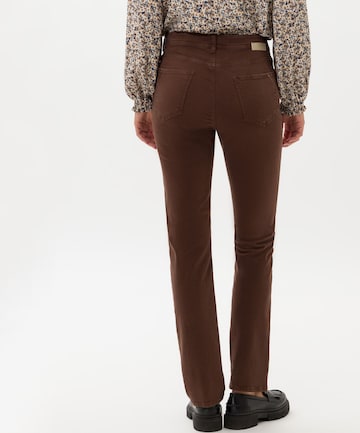 Slimfit Jeans 'CAROLA' di BRAX in marrone