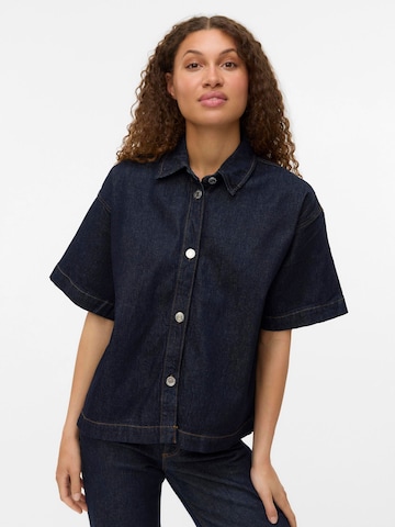 VERO MODA Blouse 'VMTessa' in Blue: front