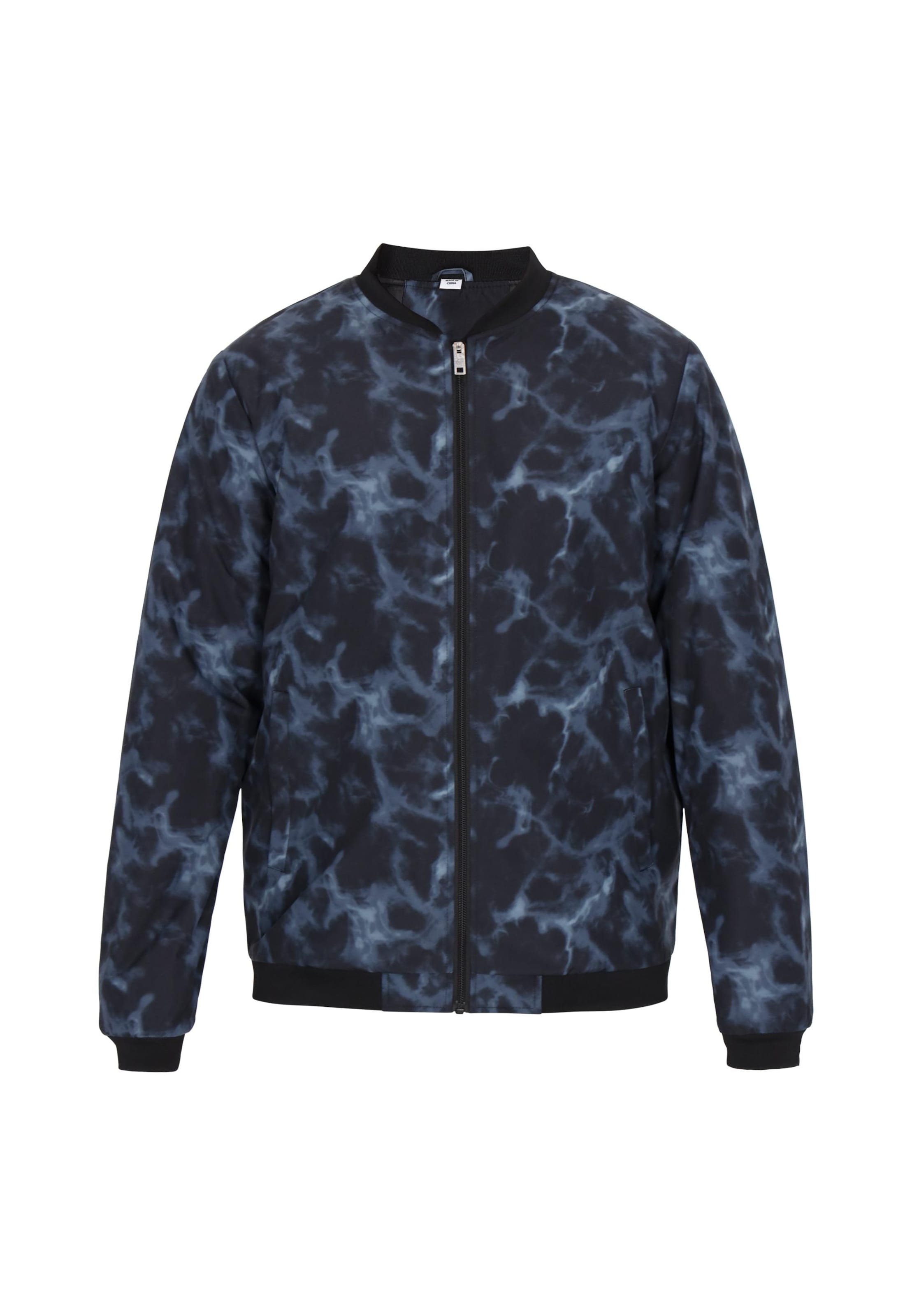 Veste mi-saison ASHDOWN en noir : devant