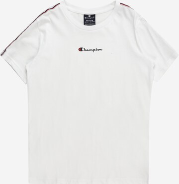 T-Shirt Champion Authentic Athletic Apparel en blanc : devant