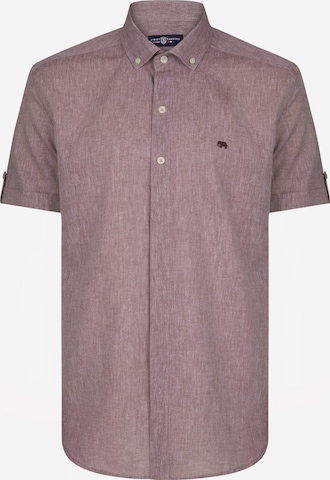 Jimmy SandersRegular Fit Košulja - crvena boja: prednji dio