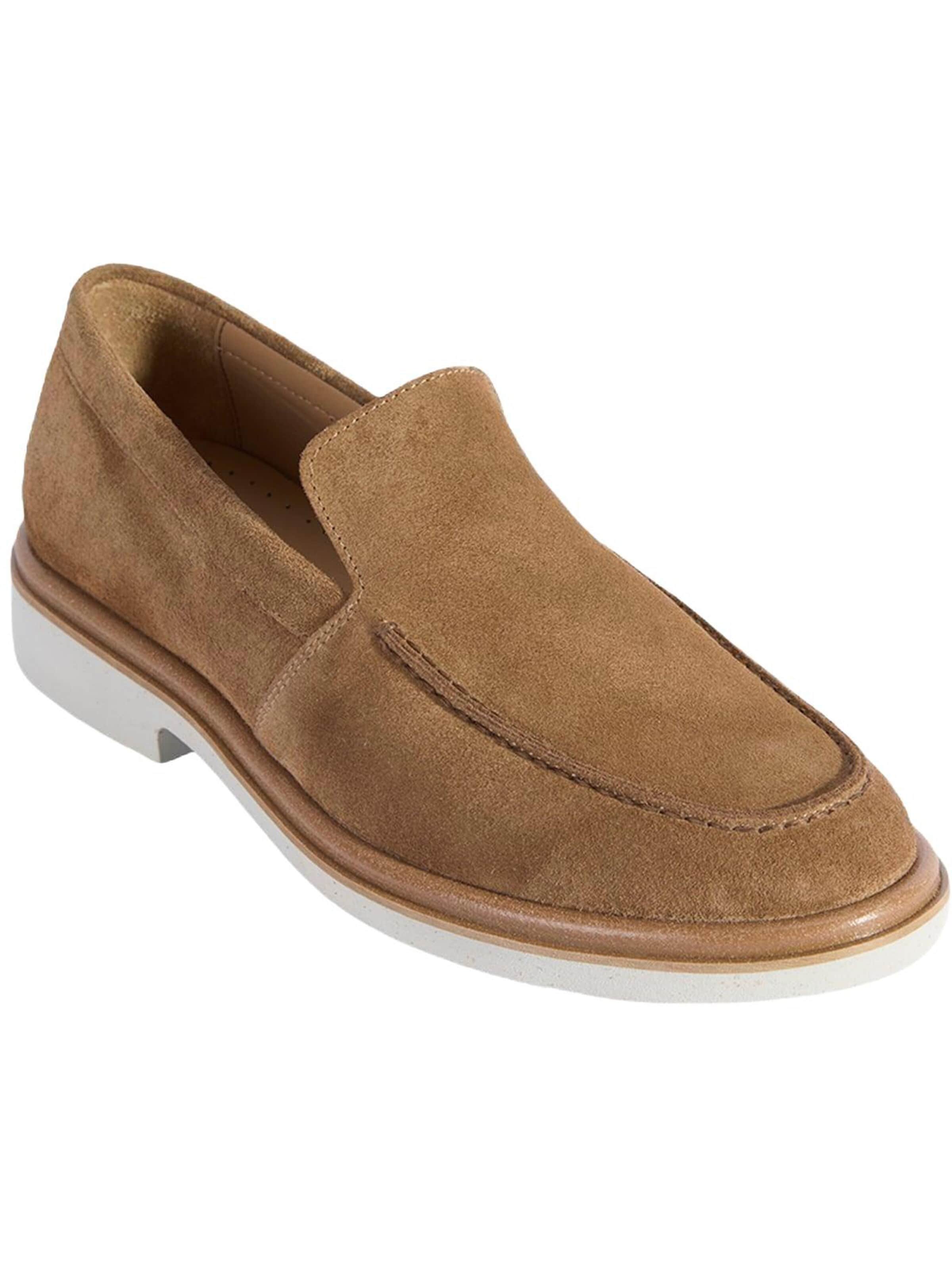Desa Slipper 'Beleg'‌‌‌‌ in Braun: Vorderseite