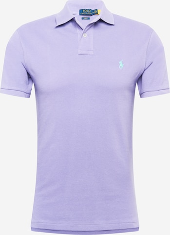 T-Shirt Polo Ralph Lauren en violet : devant
