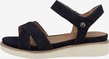 TAMARIS Sandalen met riem in Blauw