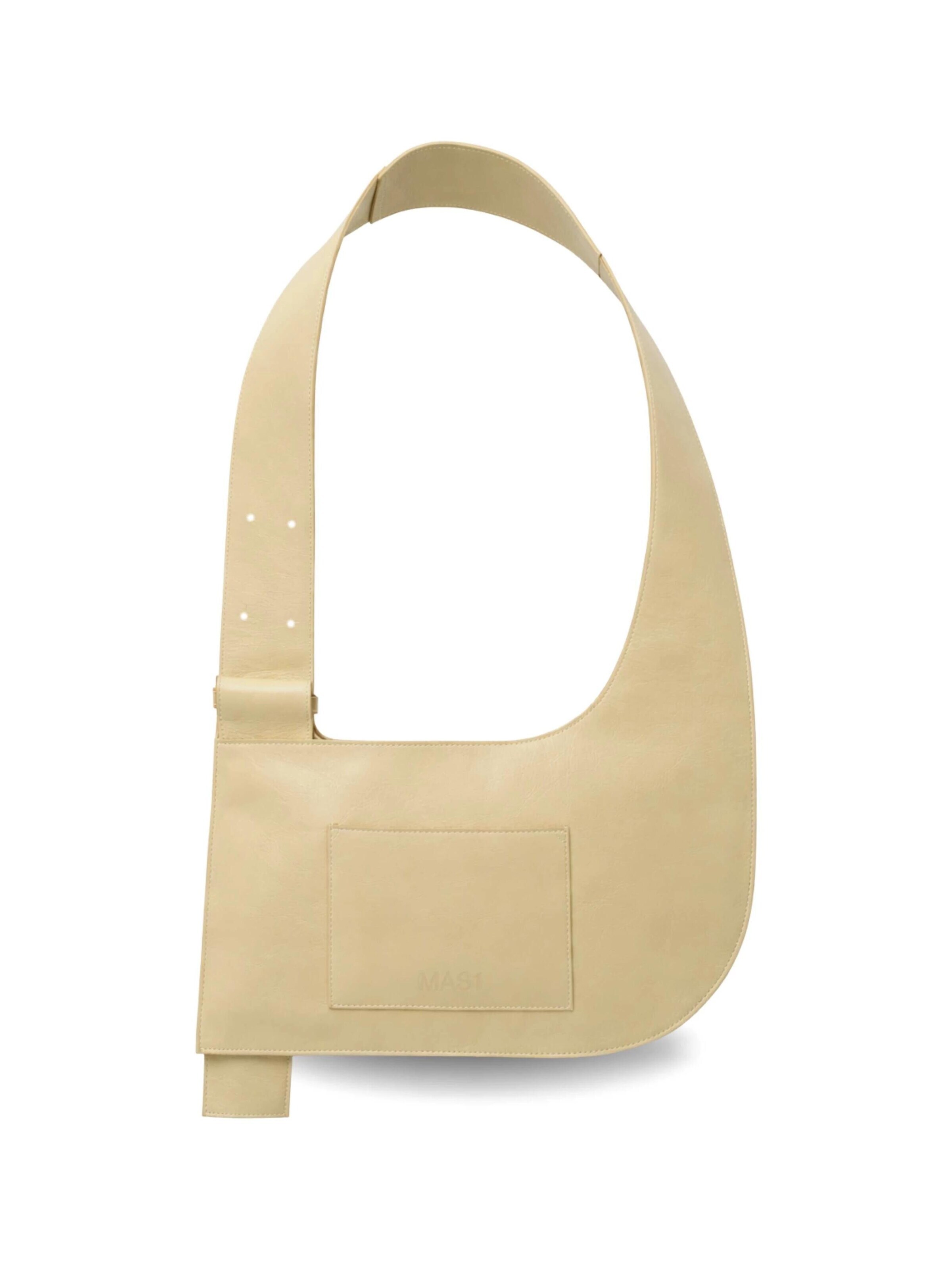MAS1 Crossbody bag 'Bruna' in Beige: front