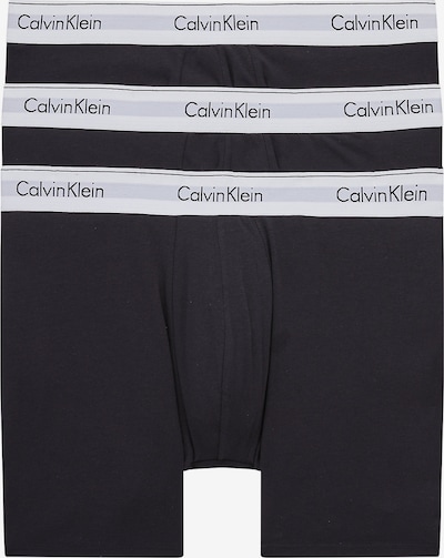 Calvin Klein Underwear Bokseršorti, krāsa - gaiši pelēks / melns / balts, Preces skats