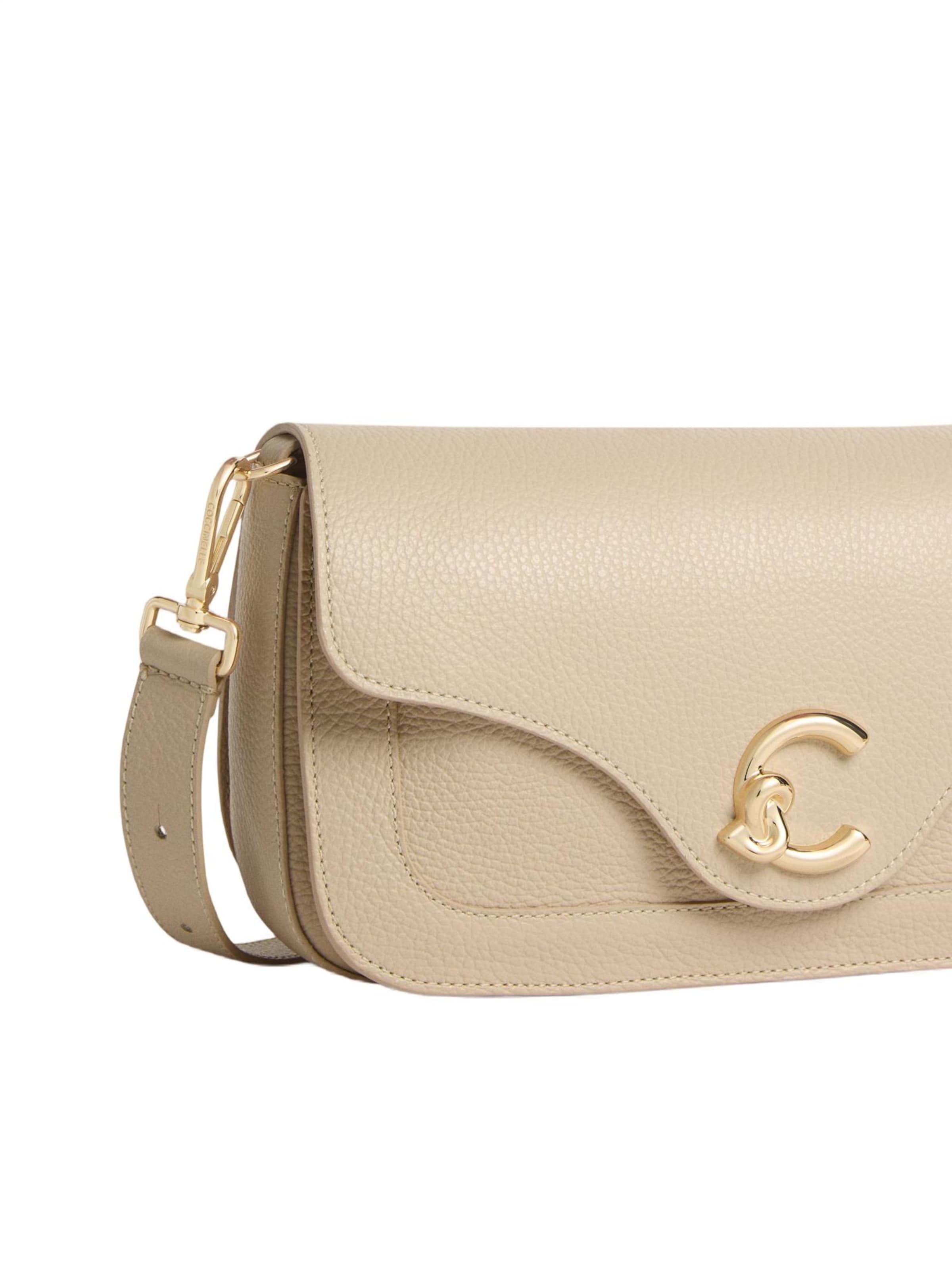 Coccinelle - Bolso de mano 'COCCINELLE C-Me S26 2' en beige