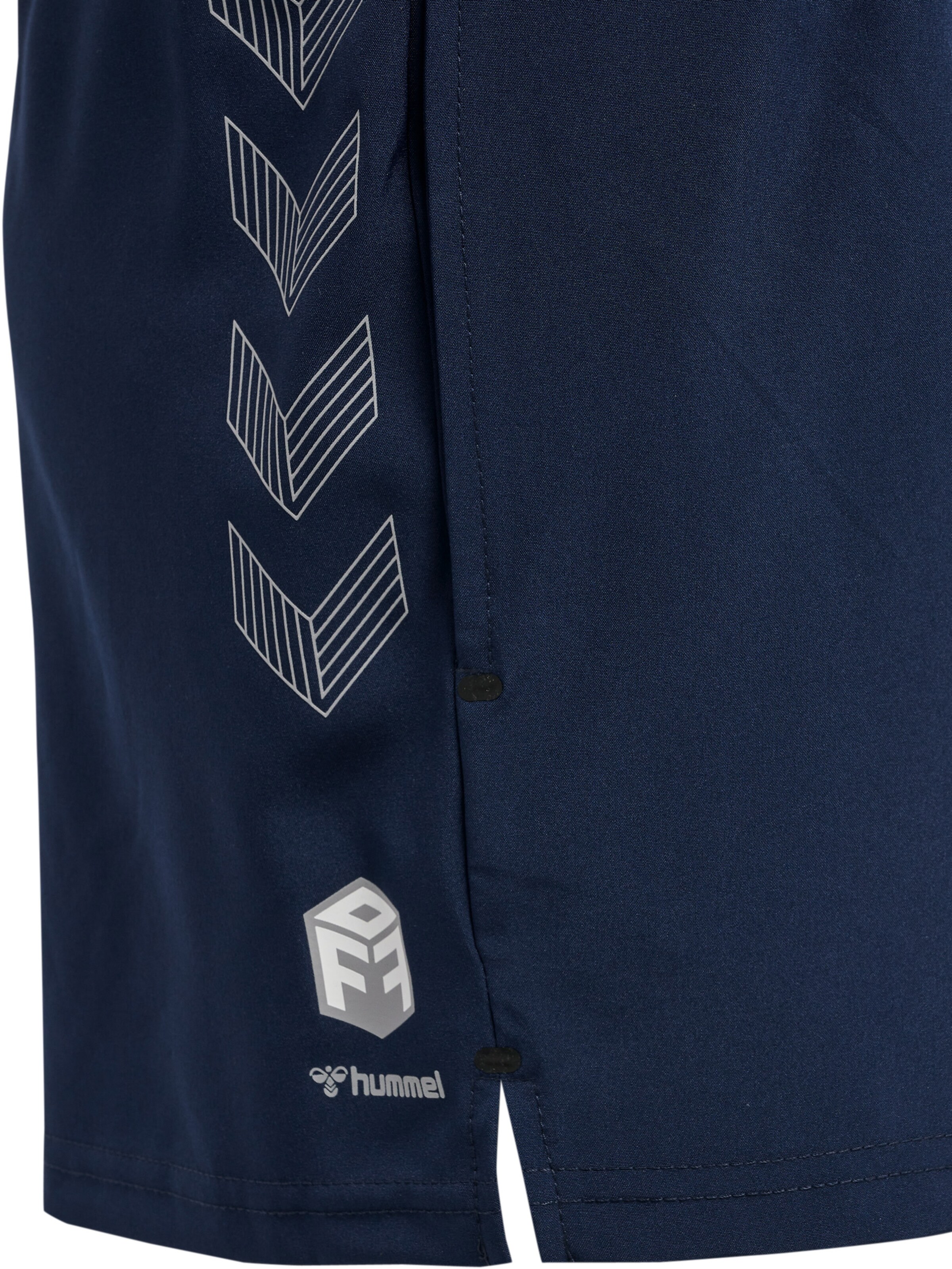 Hummel Regular Workout Pants 'Move Grid' in Blue