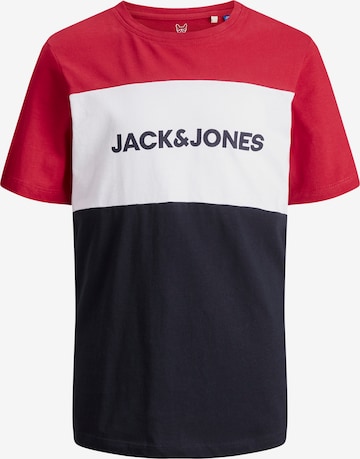 Jack & Jones Junior - Camiseta en azul: frente