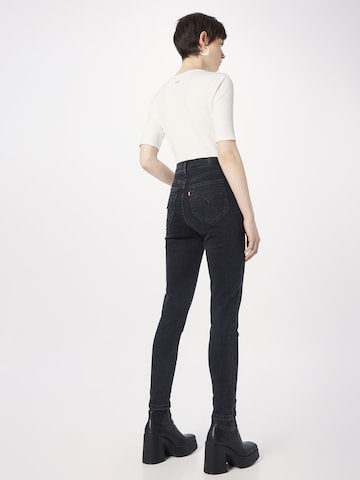 Skinny Jeans 'Retro High Skinny' de la LEVI'S ® pe negru