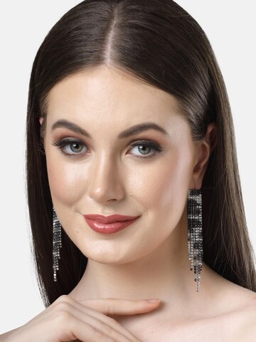 AVANT-GARDE PARIS Oorbellen 'Oriana' in Zwart