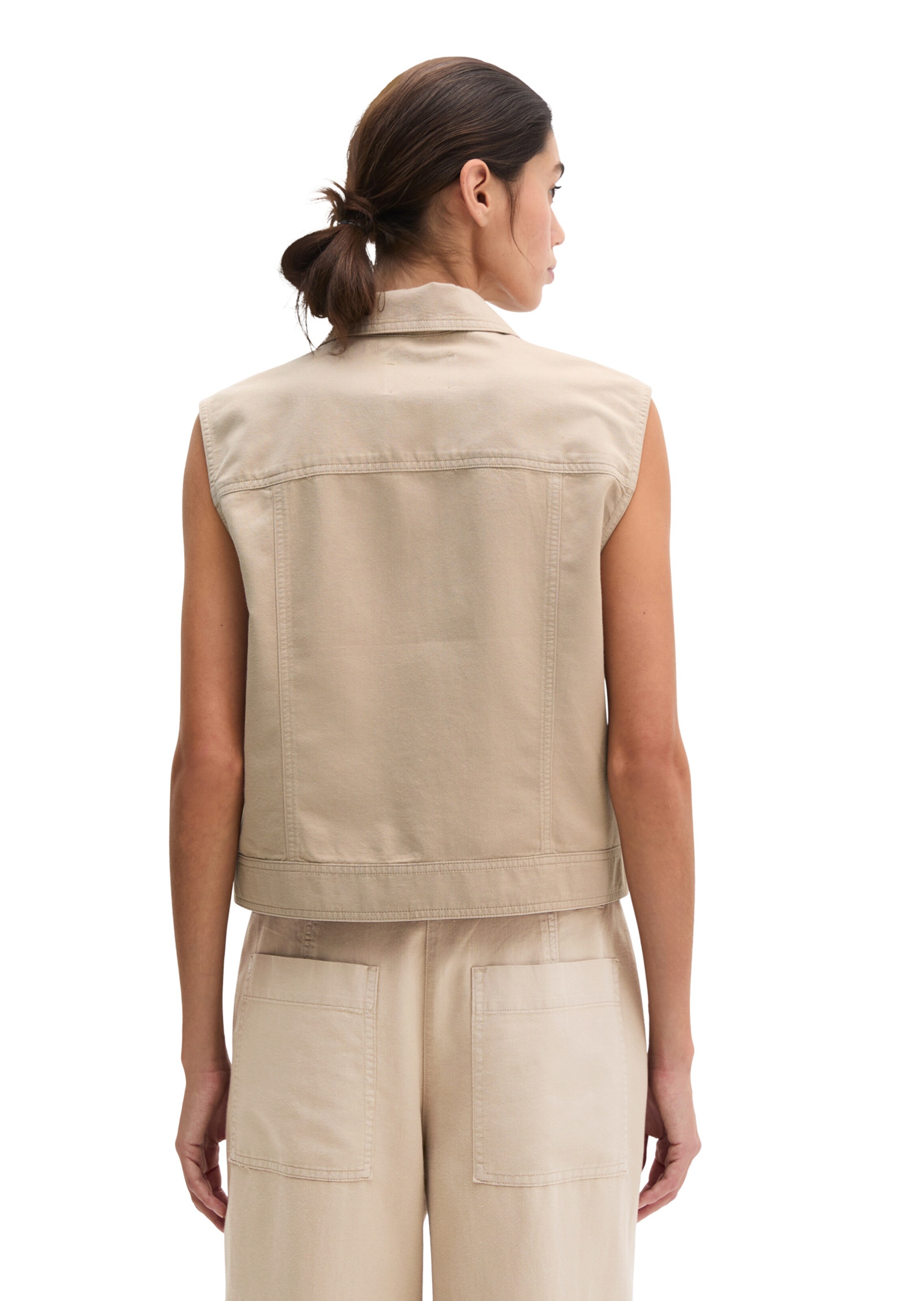 Marc O'Polo Vest in Brown