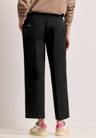 STREET ONE Loose fit Pleated Pants in Black