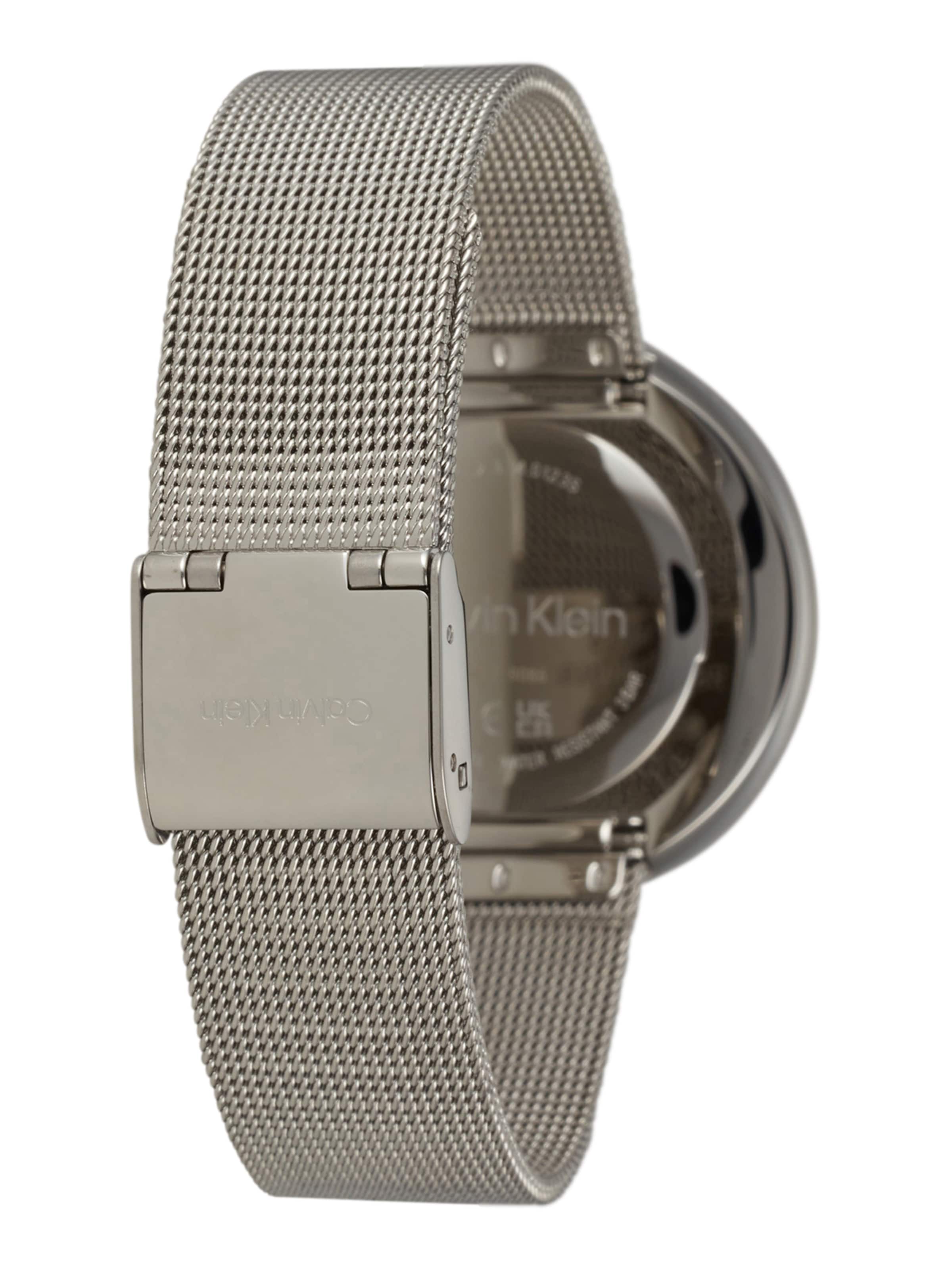 Calvin Klein Αναλογικό ρολόι σε ασημί