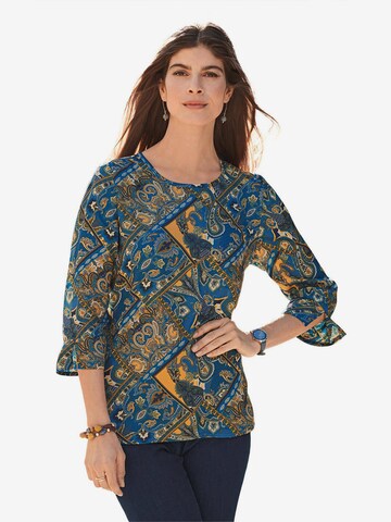 Goldner Blouse in Blauw: voorkant