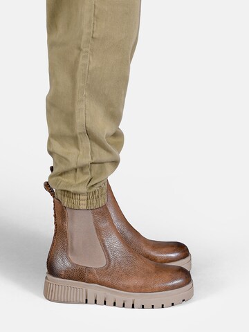 Chelsea Boots Crickit en marron